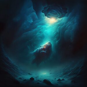 Nebula at the bottom of the ocean